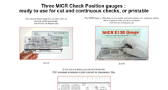 Desktop Screenshot of e13bmicrgauge.com